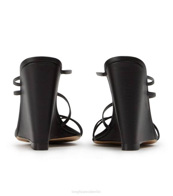 Keile| de Tony Bianco Frauen Gaia-Wedges schwarzes Capretto 4624386